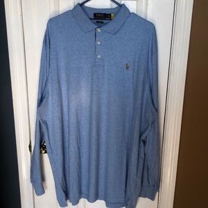 Polo Ralph Lauren Heather Blue Classic Fit Polo Shirt